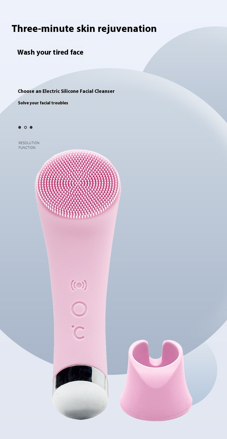 GlowClean™ Heated Silicone Facial Brush